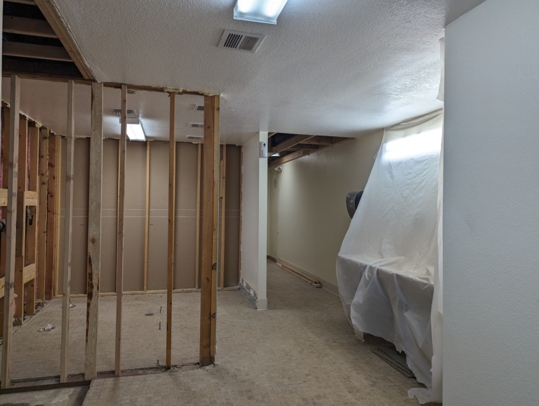 Phase II women's restroom