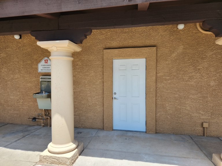 Oasis external kitchen door