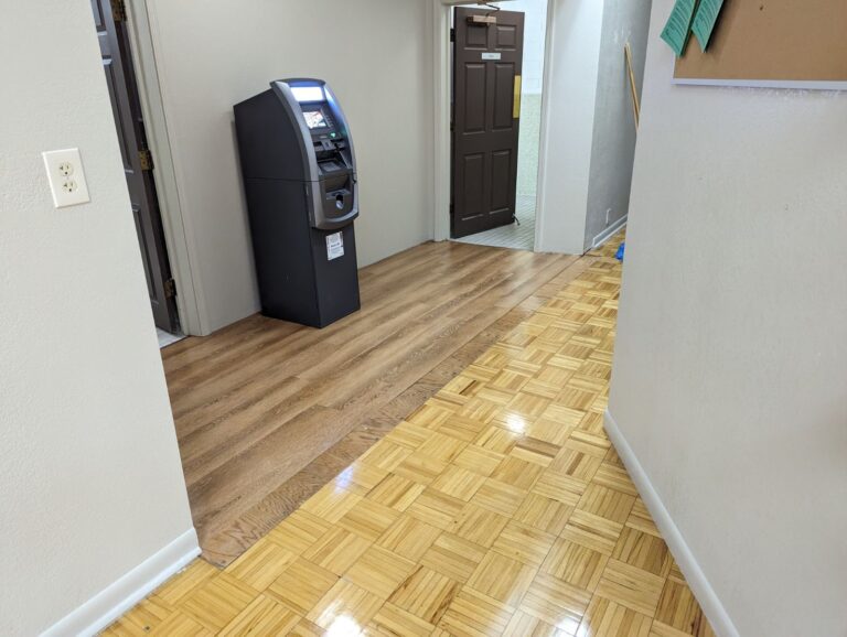 Rec Hall floors