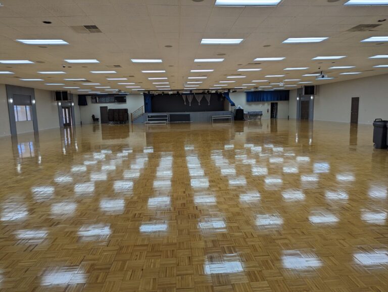 Rec Hall floors