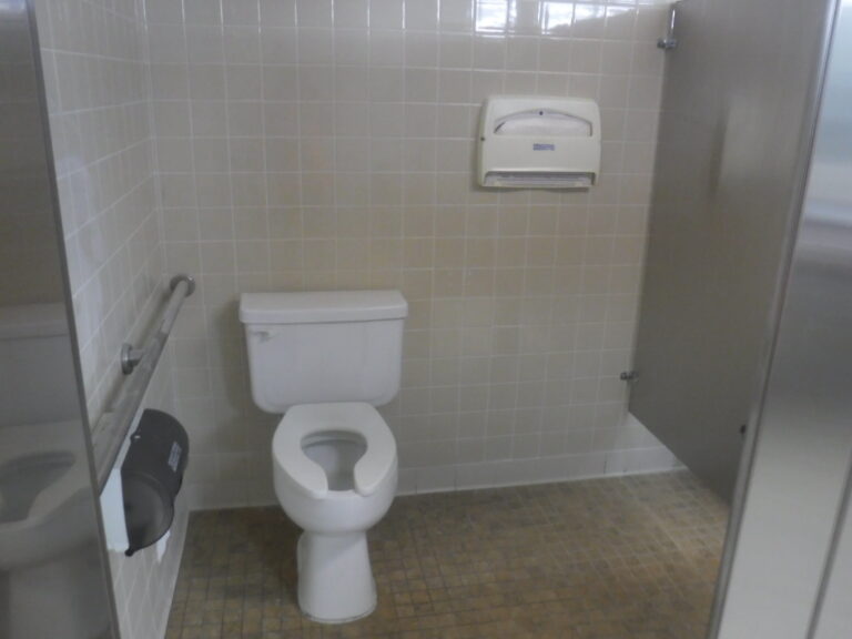 Phase II men's restroom