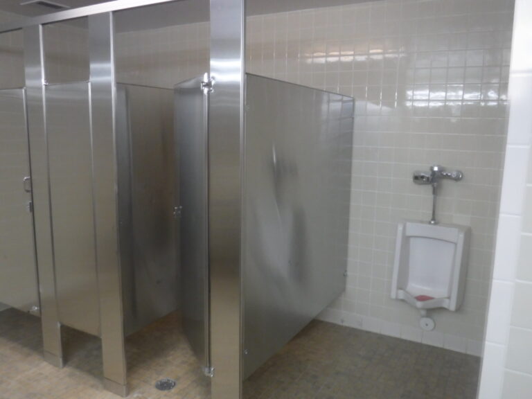 Phase II men's restroom