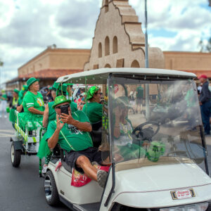 St. Patrick's Day Golf Cart Parade