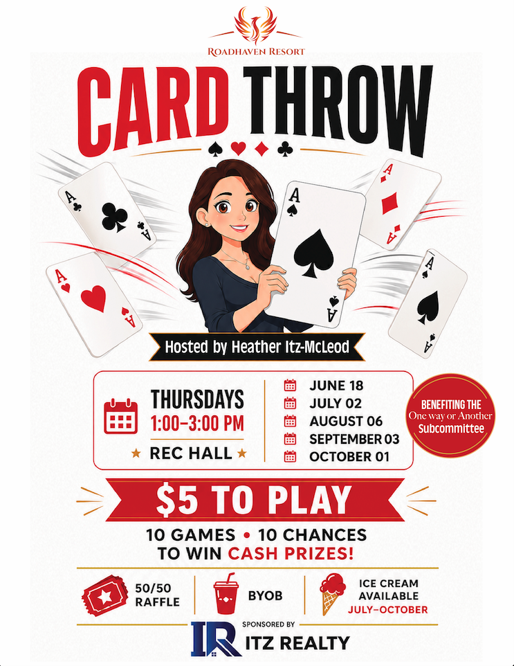 Card Throw Flyer