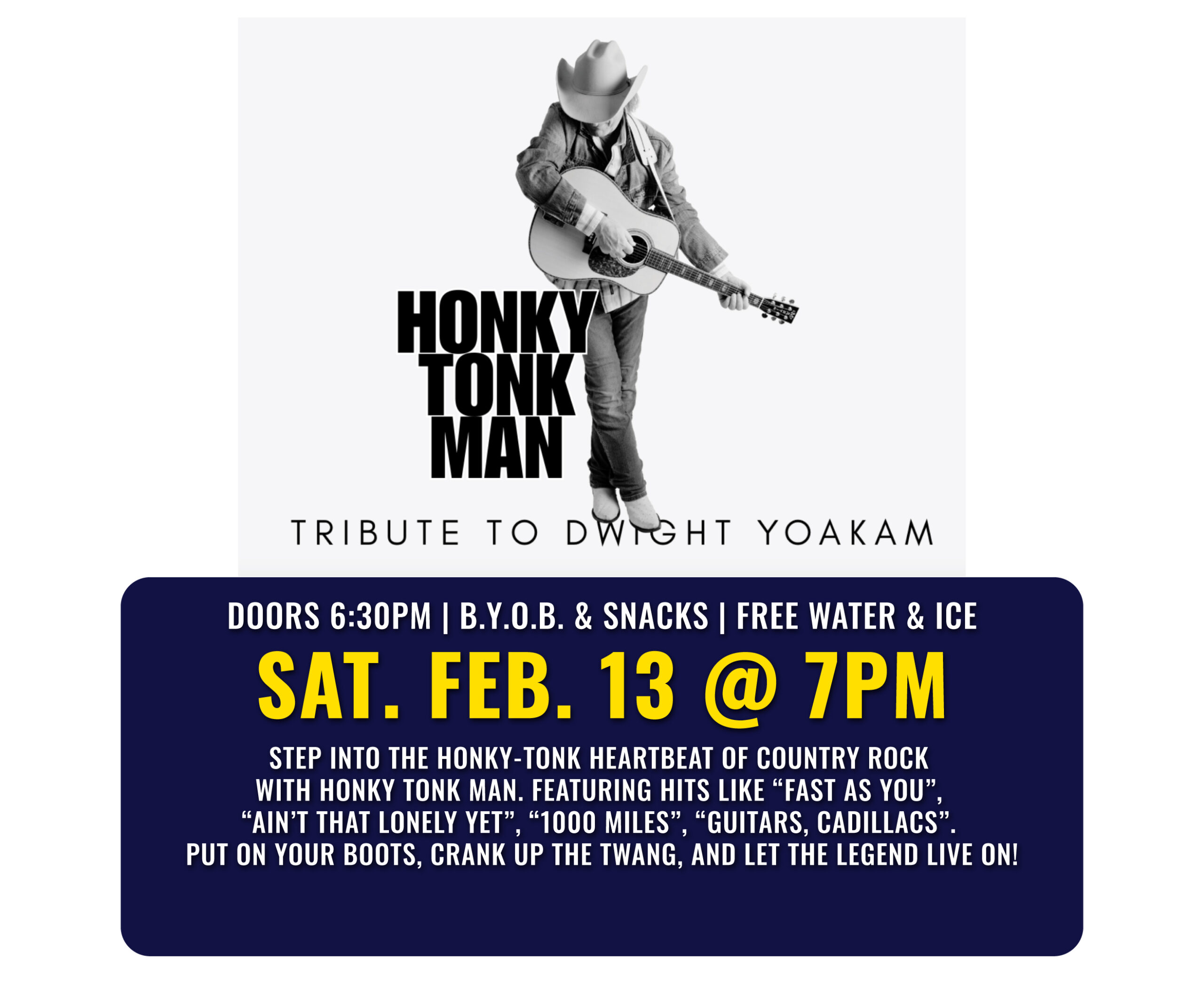 Honky Tonk Man concert promotional image