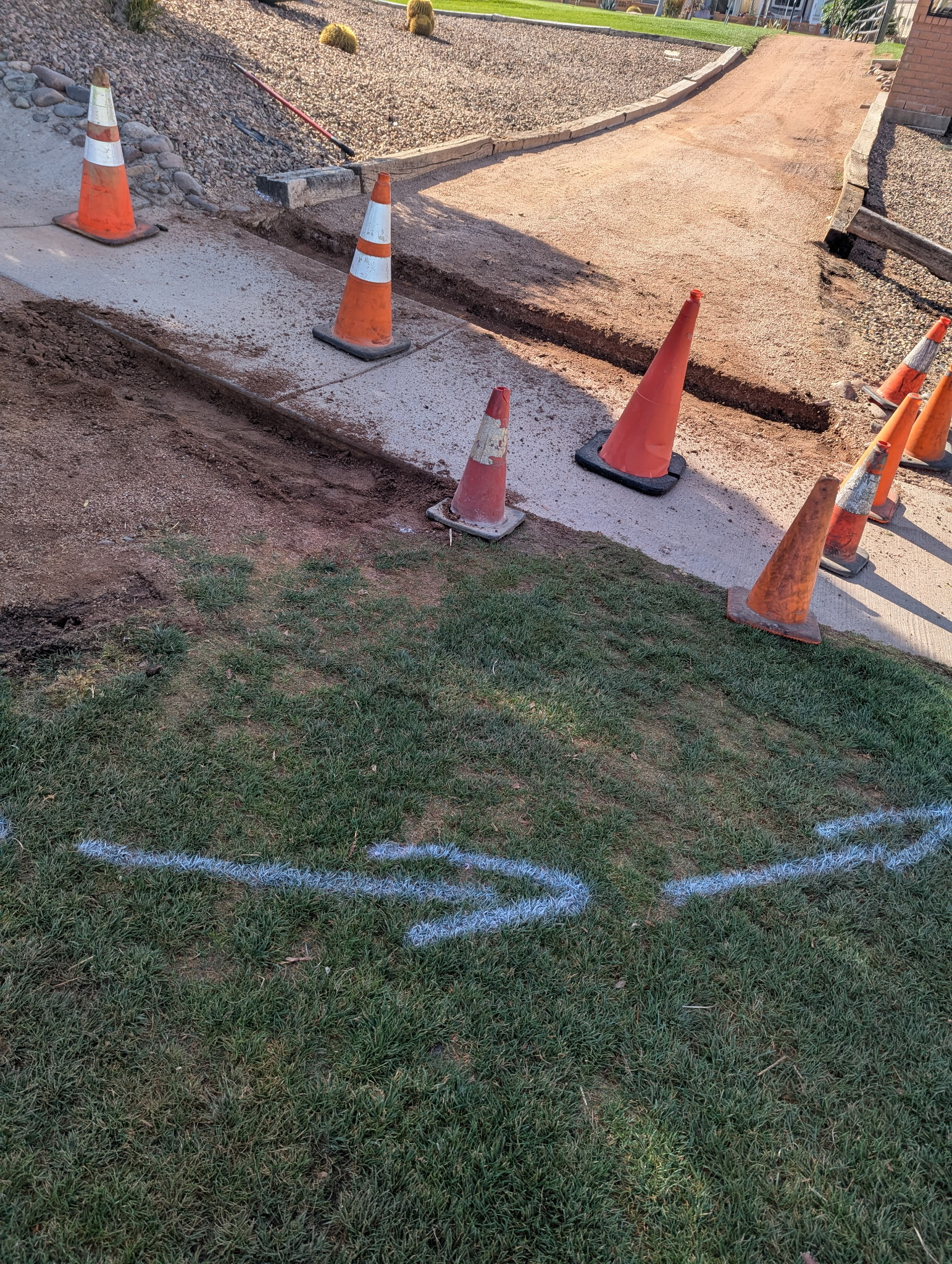 Golf Course Drainage Path