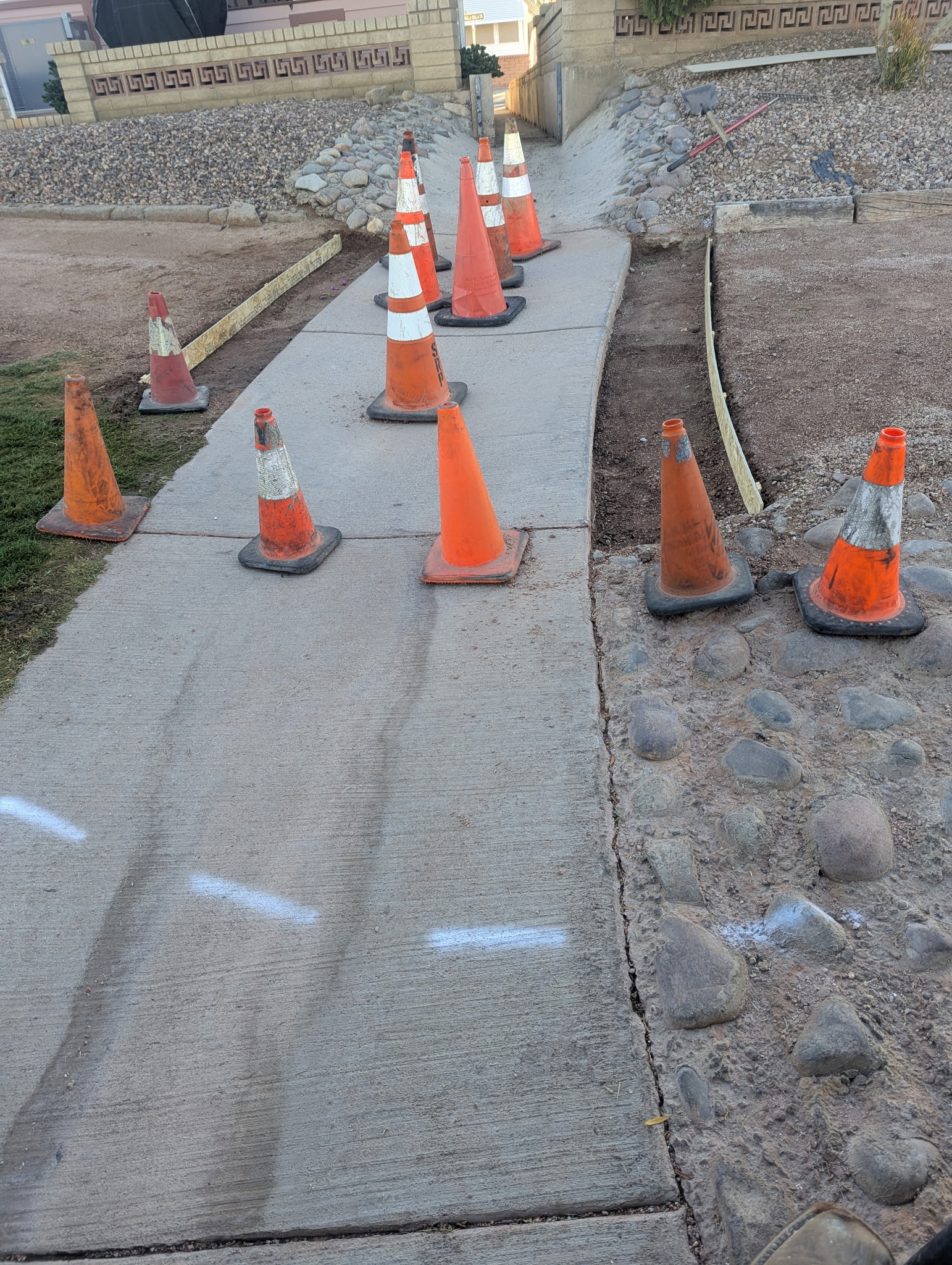 Golf Course Drainage Path
