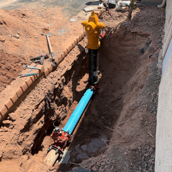 New Hydrant and Valve