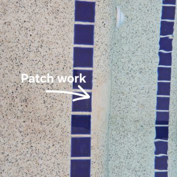 Old Patch Work Deterioration