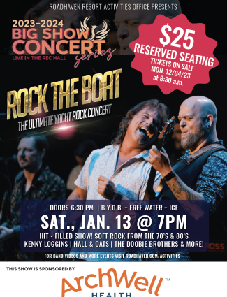 Rock the Boat - Sponsored by Archwell Health Flyer